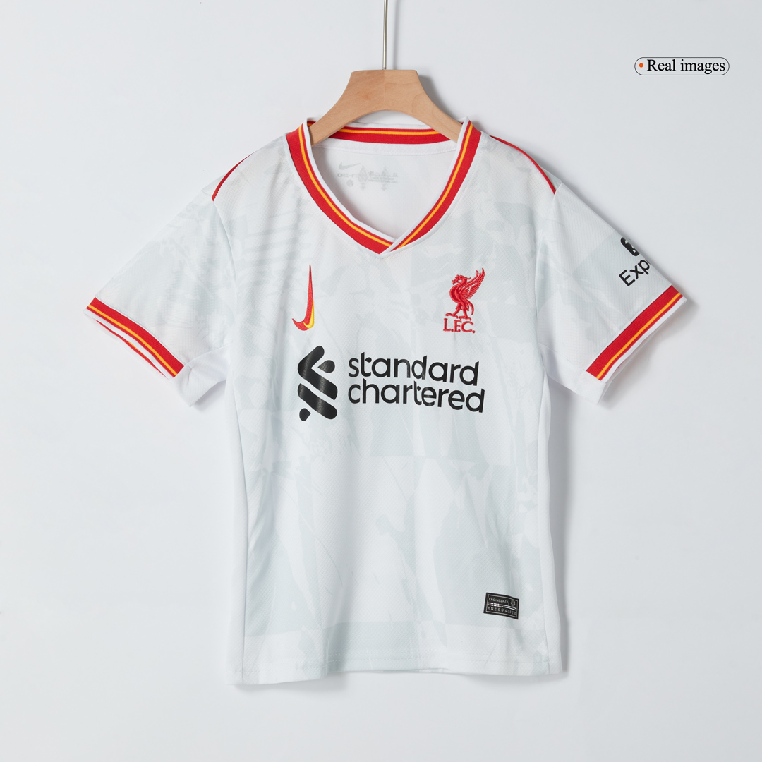 Kid's Liverpool Third Away Soccer Jersey Kit(Jersey+Shorts) - Pro Jersey Shop