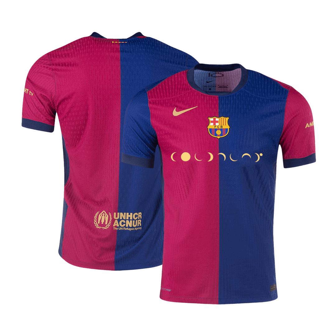 Men's Authentic Barcelona X COLDPLAY Home Soccer Jersey Shirt - Player Version - Pro Jersey Shop