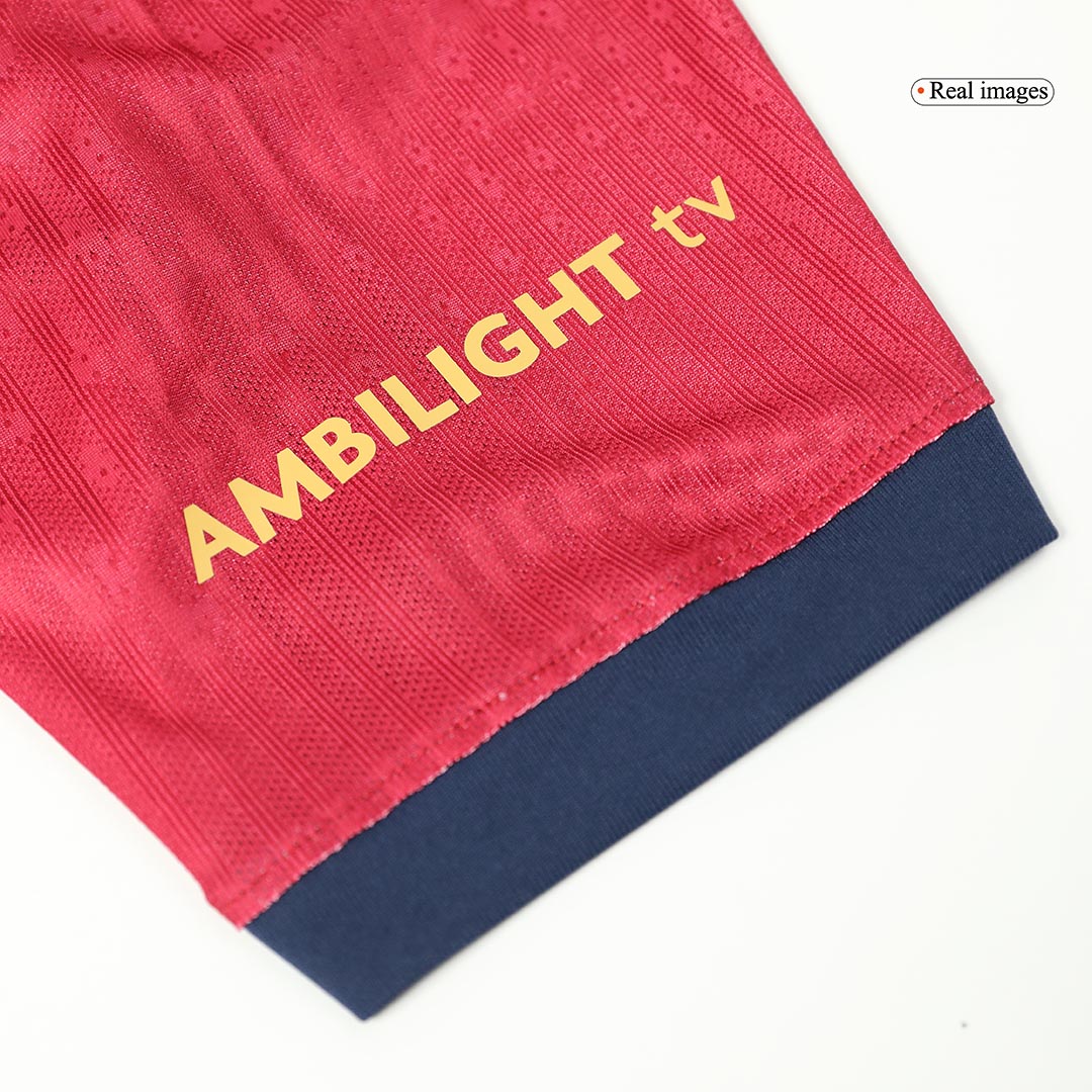 Men's Authentic Barcelona Home Soccer Jersey Shirt Copa del Rey Final - Player Version - Pro Jersey Shop