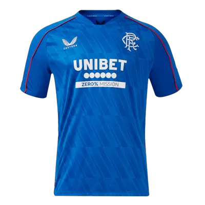 Men's Glasgow Rangers Home Soccer Jersey Shirt 2024/25 - Fan Version - Pro Jersey Shop