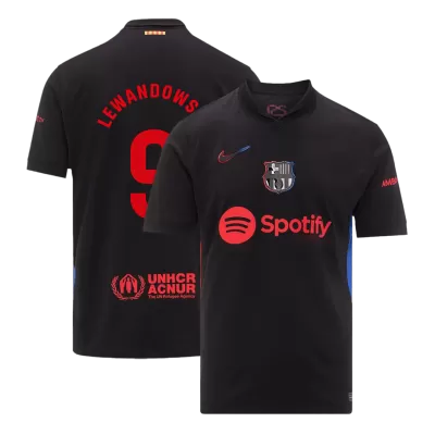 Men's LEWANDOWSKI #9 Barcelona Away Soccer Jersey Shirt 2024/25 - Fan Version - Pro Jersey Shop