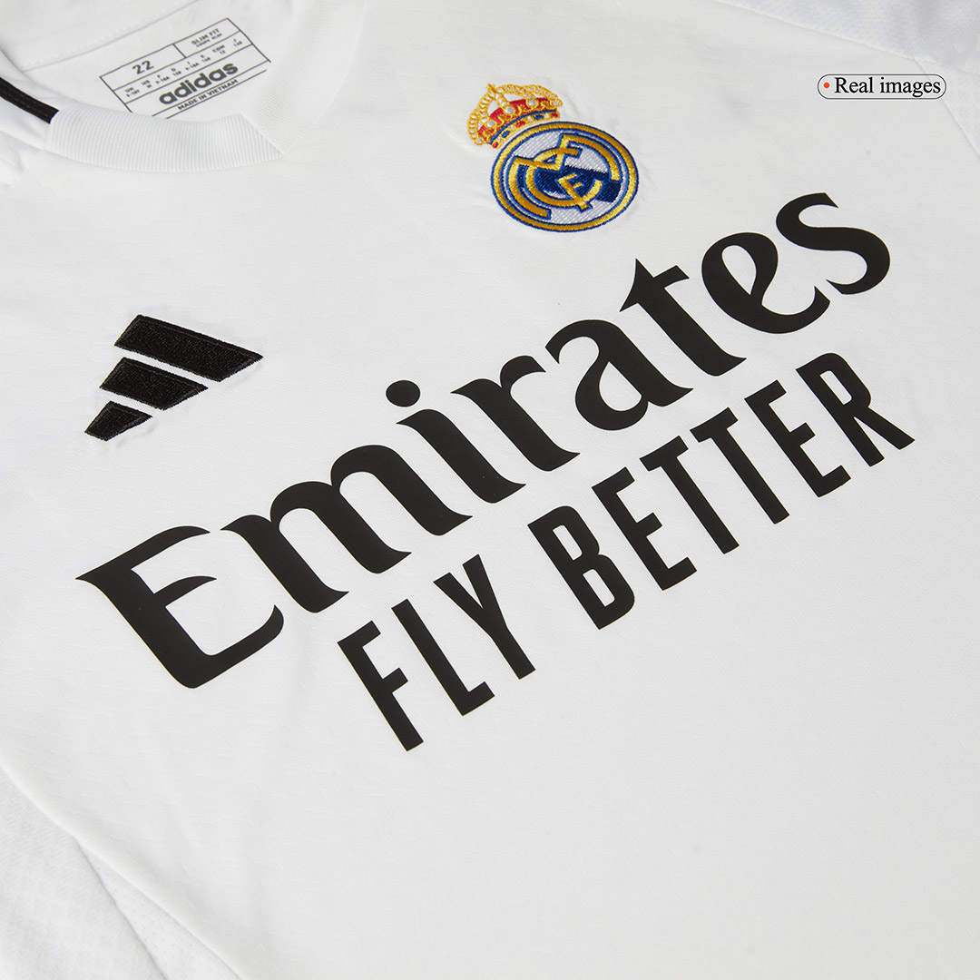 Kids Real Madrid Home Soccer Jersey Kit - Pro Jersey Shop
