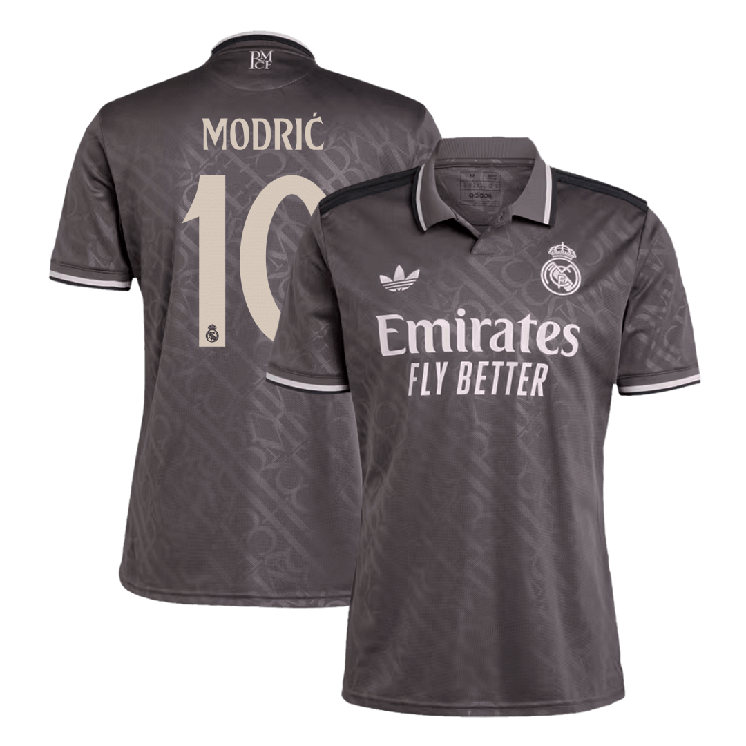 Premium Quality Men's MODRIĆ #10 Real Madrid Third Away Soccer Jersey Shirt - Fan Version - Pro Jersey Shop