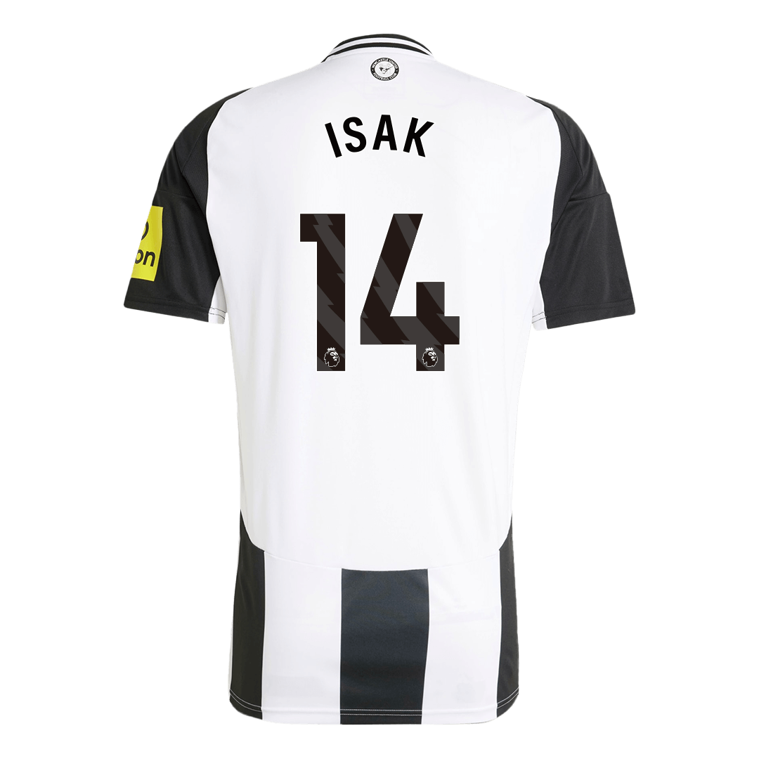 Premium Quality Men's ISAK #14 Newcastle United Home Soccer Jersey Shirt - Fan Version - Pro Jersey Shop