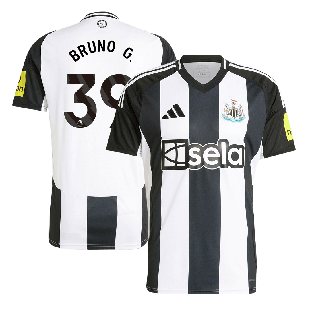 Premium Quality Men's BRUNO G. #39 Newcastle United Home Soccer Jersey Shirt - Fan Version - Pro Jersey Shop