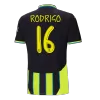 UCL Men's RODRIGO #16 Manchester City Away Soccer Jersey Shirt 2024/25 - Fan Version - Pro Jersey Shop