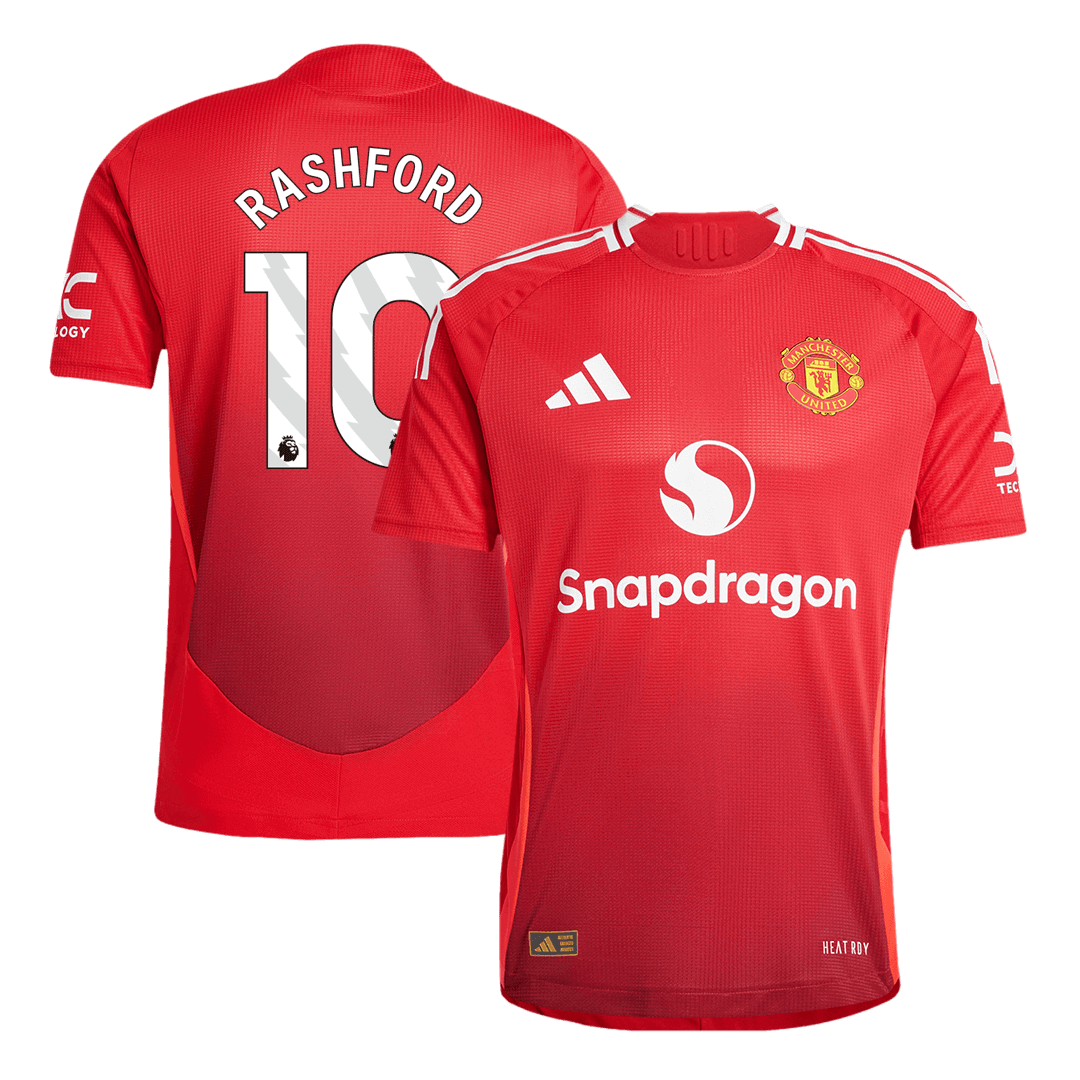 Manchester United RASHFORD #10 Home Soccer Match Jersey - Pro Jersey Shop