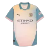 UCL Men's Authentic Manchester City Fourth Away Soccer Jersey Shirt 2024/25 Definitely City- Player Version - Pro Jersey Shop