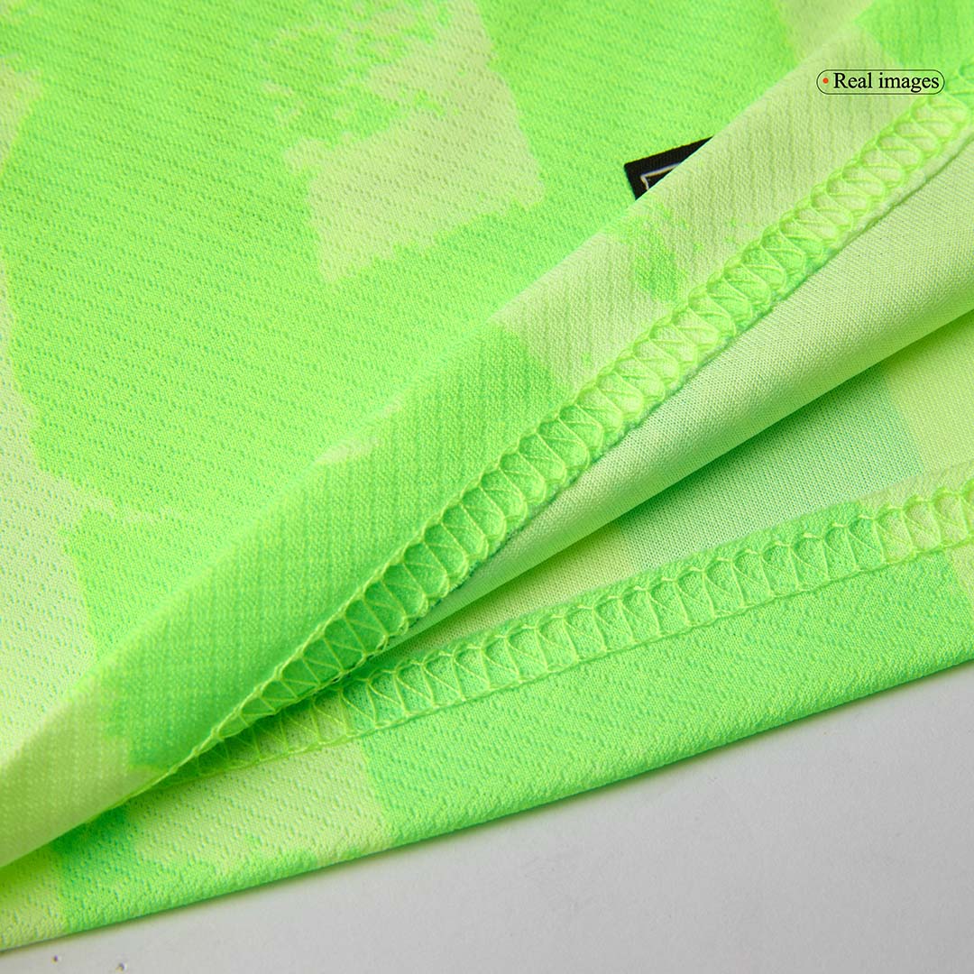 UCL Kids Barcelona Third Away Soccer Jersey Kit (Jersey+Shorts) Spotify Logo Without Text - Pro Jersey Shop