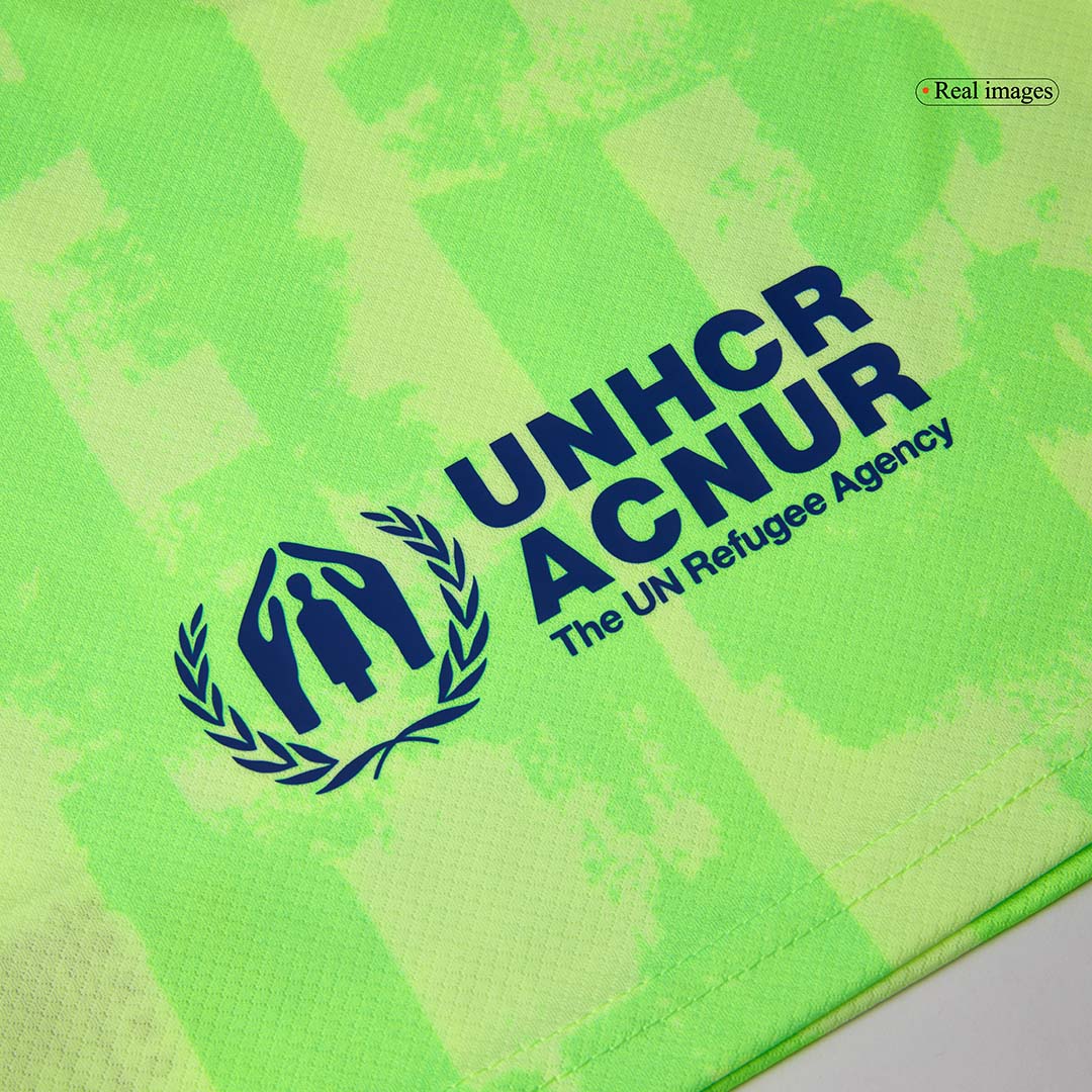 UCL Kids Barcelona Third Away Soccer Jersey Kit (Jersey+Shorts) Spotify Logo Without Text - Pro Jersey Shop