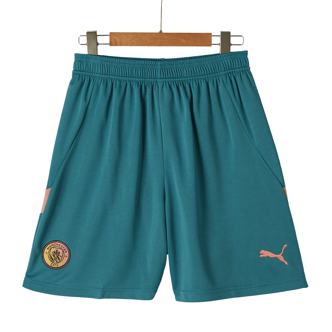 Manchester City Fourth Away UCL Soccer Shorts - Pro Jersey Shop