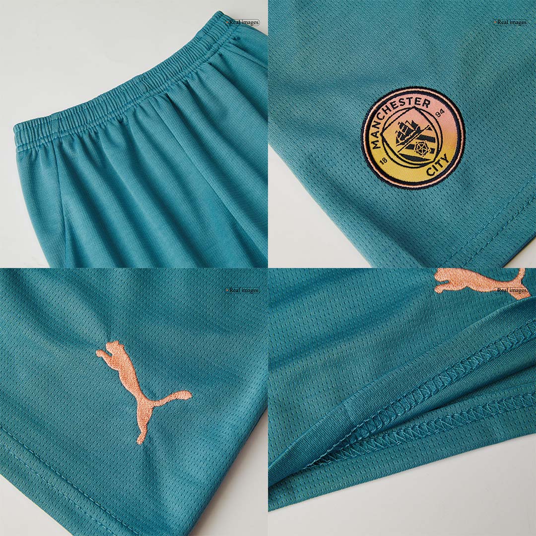 Kids Manchester City Fourth Away Soccer Jersey Kit - Pro Jersey Shop