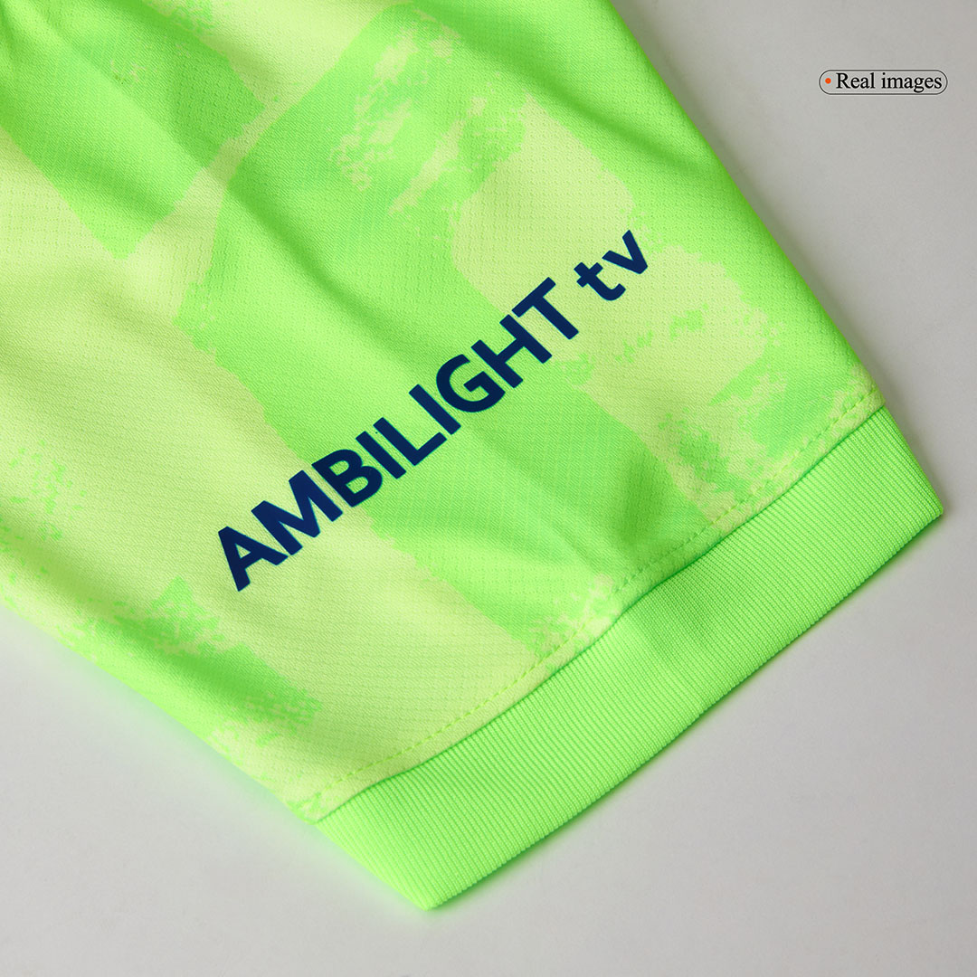 Premium Quality Men's Barcelona Third Away Soccer Jersey Whole Kit (Jersey+Shorts+Socks) Spotify Logo Without Text - Pro Jersey Shop