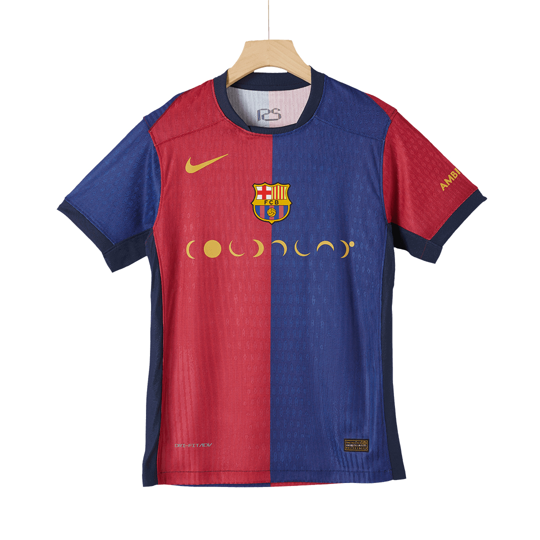 Men's Authentic Barcelona X COLDPLAY Home Soccer Jersey Shirt - Player Version - Pro Jersey Shop