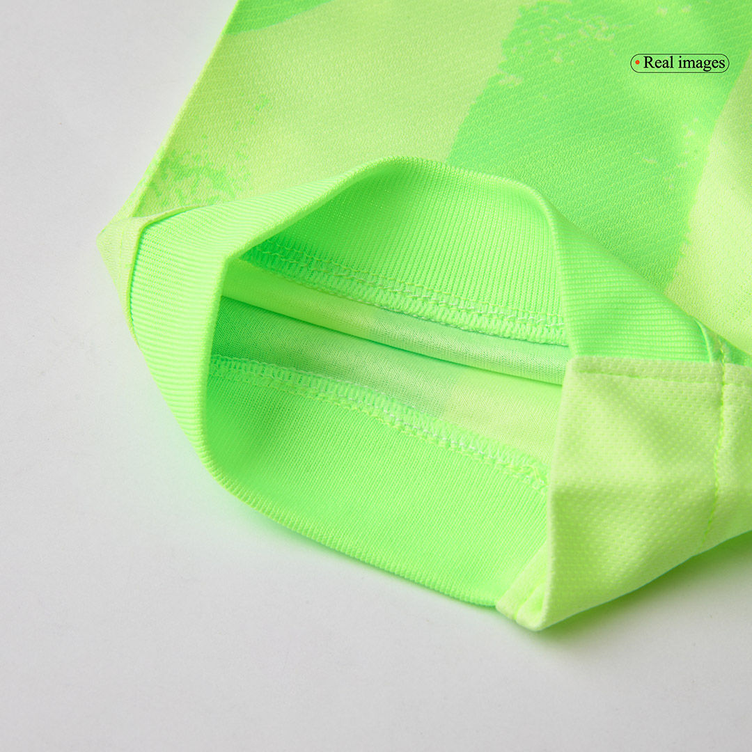 Premium Quality Men's Barcelona Third Away Soccer Jersey Whole Kit (Jersey+Shorts+Socks) Spotify Logo Without Text - Pro Jersey Shop