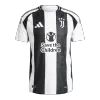 Men's Authentic VLAHOVIĆ #9 Juventus Home Soccer Jersey Shirt 2024/25 Save The Children Sponsor- Player Version - Pro Jersey Shop