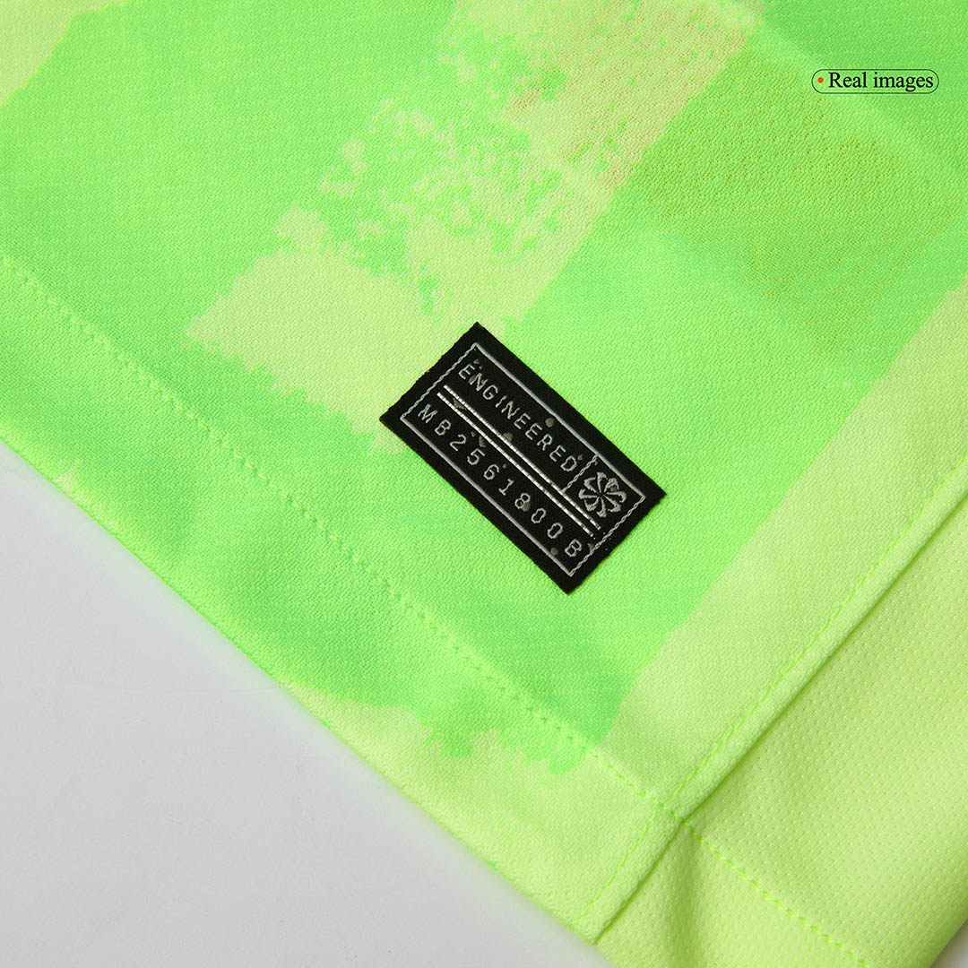 Premium Quality Men's Barcelona Third Away Soccer Jersey Whole Kit (Jersey+Shorts+Socks) Spotify Logo Without Text - Pro Jersey Shop