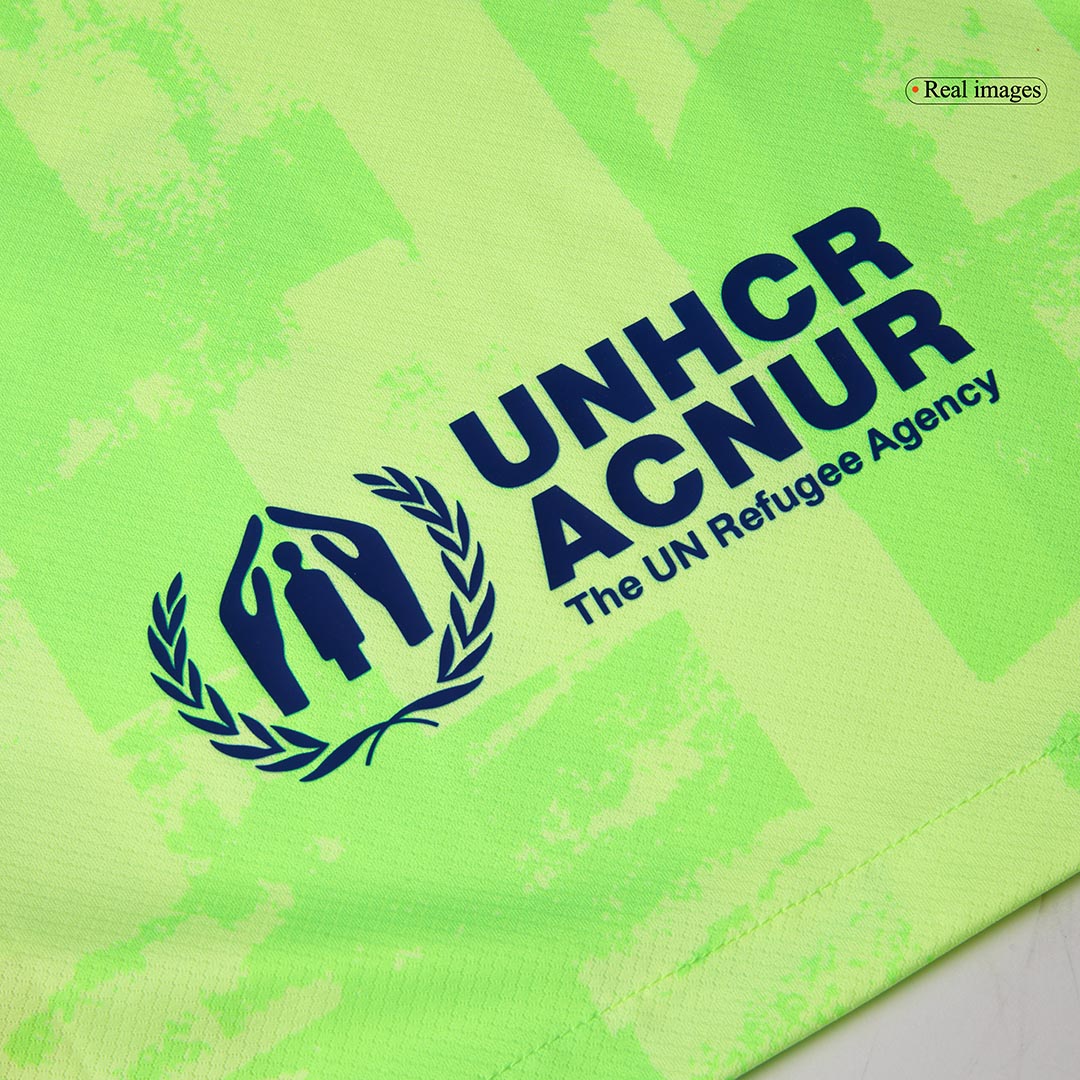 Premium Quality Men's Barcelona Third Away Soccer Jersey Whole Kit (Jersey+Shorts+Socks) Spotify Logo Without Text - Pro Jersey Shop