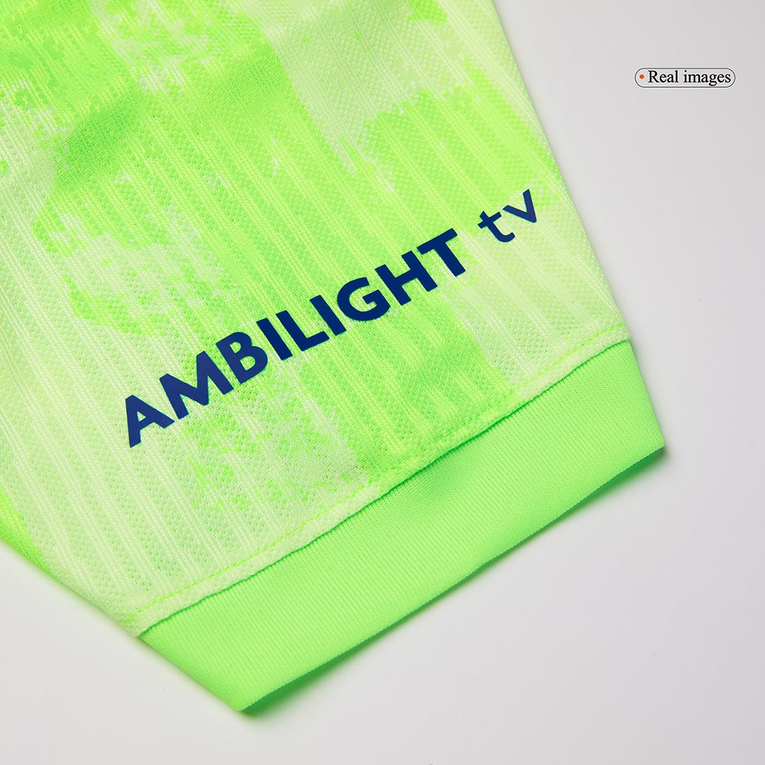 UCL Men's Authentic Barcelona Third Away Soccer Jersey Shirt Spotify Logo Without Text- Player Version - Pro Jersey Shop