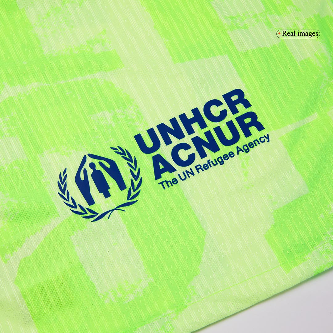 UCL Men's Authentic Barcelona Third Away Soccer Jersey Shirt Spotify Logo Without Text- Player Version - Pro Jersey Shop