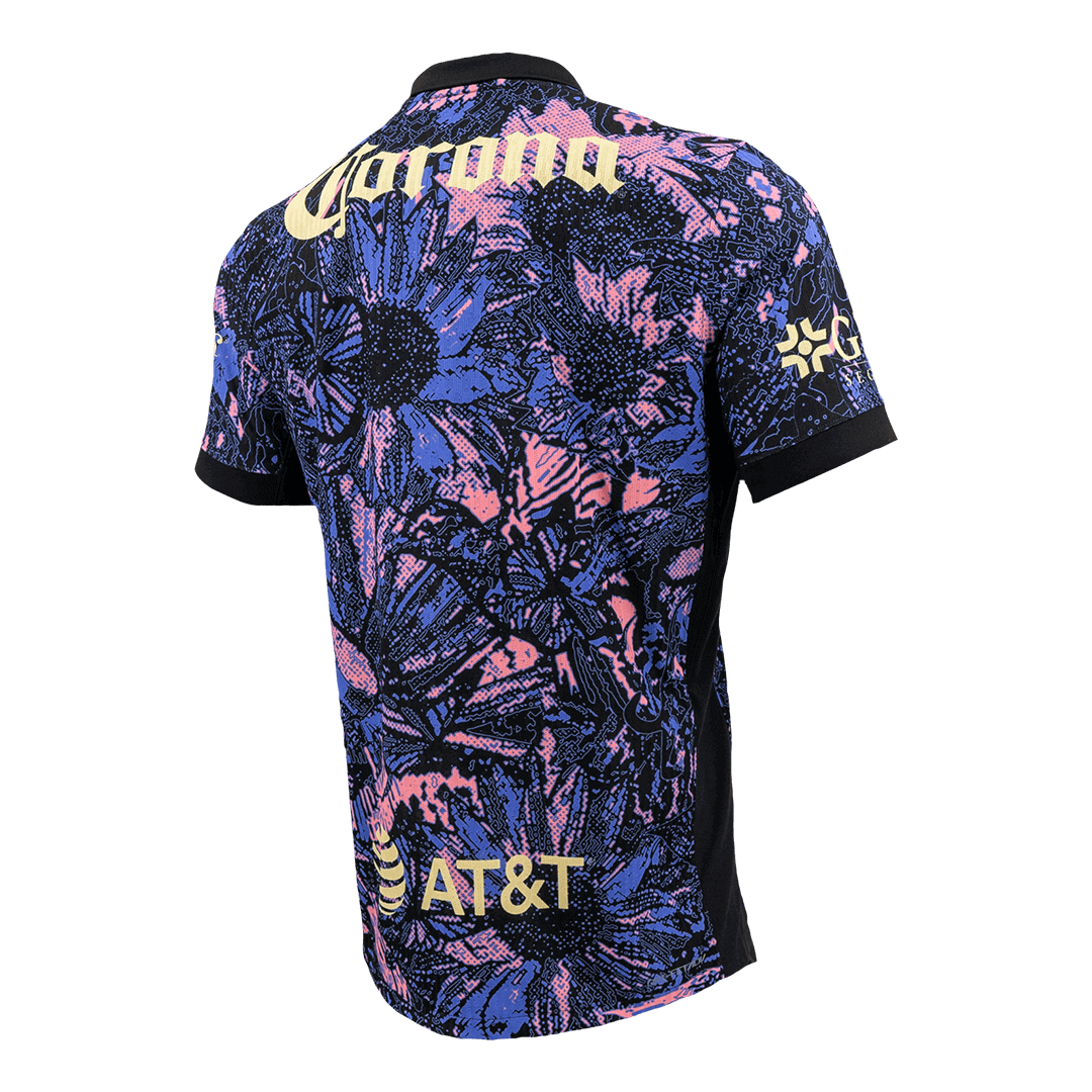 Men's Authentic Club America Aguilas Third Away Soccer Jersey Shirt - Player Version - Pro Jersey Shop