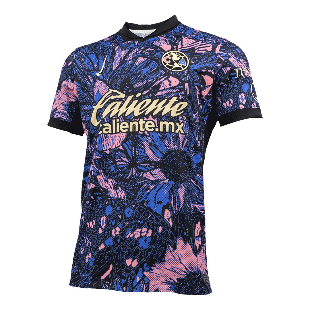 Men's Authentic Club America Aguilas Third Away Soccer Jersey Shirt - Player Version - Pro Jersey Shop
