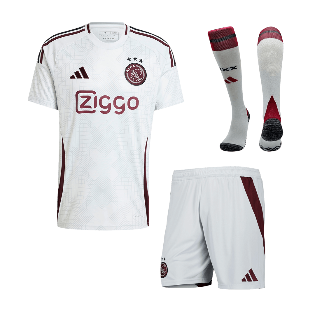 Ajax Third Away Soccer Fan Full Kit - Pro Jersey Shop