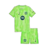 UCL Kids Barcelona Third Away Soccer Jersey Kit (Jersey+Shorts) 2024/25 Spotify Logo Without Text - Pro Jersey Shop