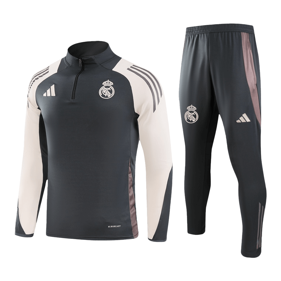 Real Madrid Training Jacket Kit - Gray - Pro Jersey Shop