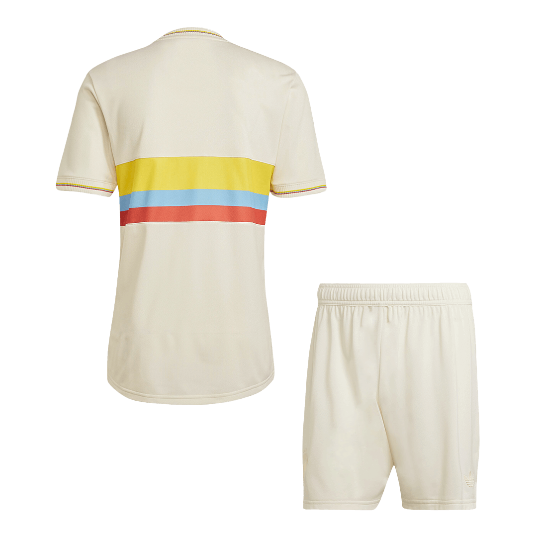 Men's Colombia 100th Anniversary Soccer Jersey Kit (Jersey+Shorts) - Pro Jersey Shop