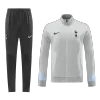 Men's Tottenham Hotspur Training Jacket Kit (Jacket+Pants) 2024/25 -Gray - Pro Jersey Shop