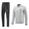 Men's Tottenham Hotspur Training Jacket Kit (Jacket+Pants) 2024/25 -Gray - Pro Jersey Shop