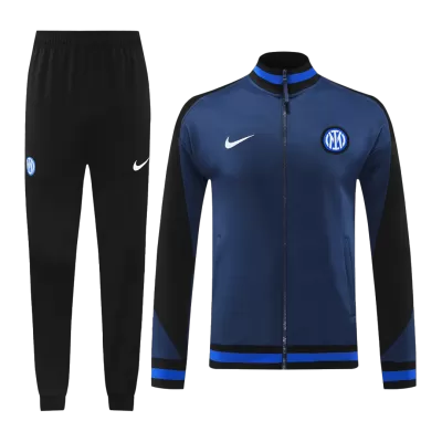 Men's Inter Milan Training Jacket Kit (Jacket+Pants) 2024/25 -Navy - Pro Jersey Shop