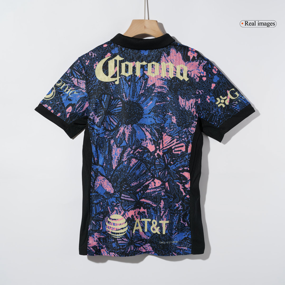 Men's Authentic Club America Aguilas Third Away Soccer Jersey Shirt - Player Version - Pro Jersey Shop