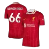 Men's Authentic ALEXANDER-ARNOLD #66 Liverpool Home Soccer Jersey Shirt 2024/25 - Player Version - Pro Jersey Shop