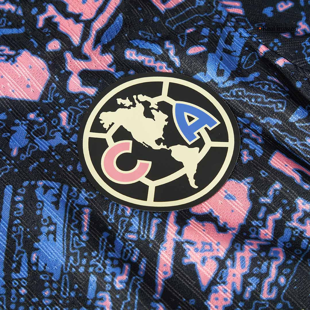 Men's Authentic Club America Aguilas Third Away Soccer Jersey Shirt - Player Version - Pro Jersey Shop