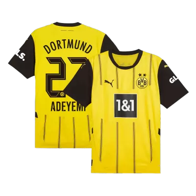 Premium Quality Men's ADEYEMI #27 Borussia Dortmund Home Soccer Jersey Shirt 2024/25 - Fan Version - Pro Jersey Shop