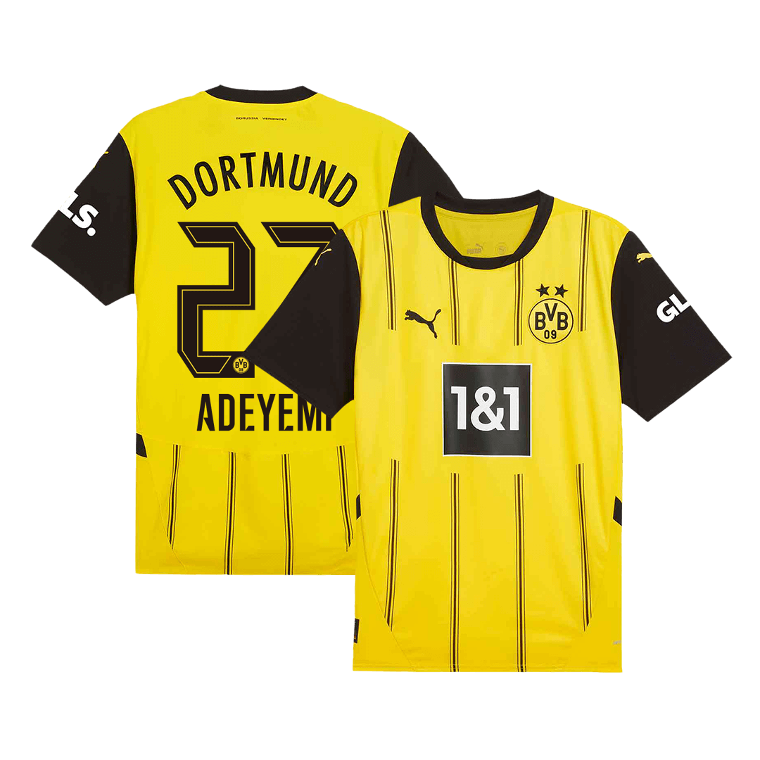 Borussia Dortmund ADEYEMI #27 Home Soccer Fan Jersey - Pro Jersey Shop