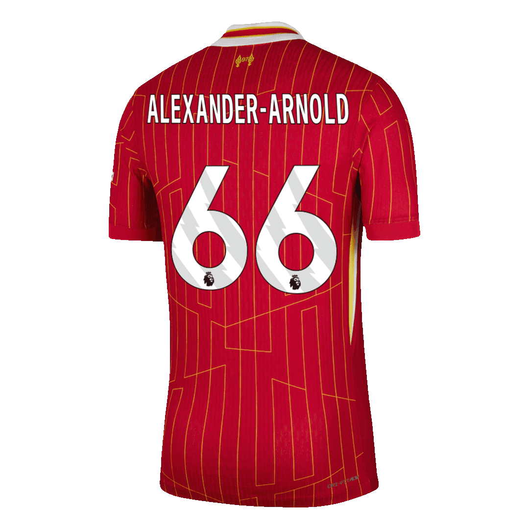 Men's Authentic ALEXANDER-ARNOLD #66 Liverpool Home Soccer Jersey Shirt - Player Version - Pro Jersey Shop