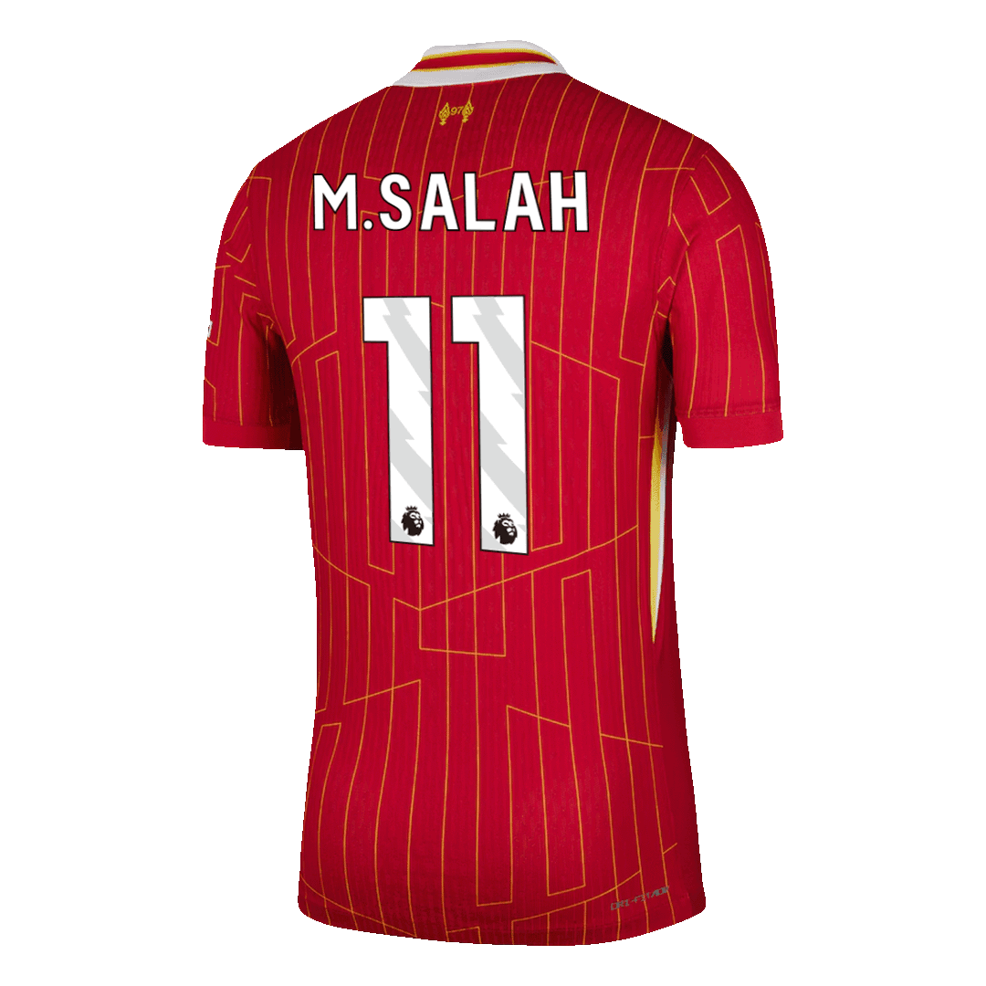 Men's Authentic M.SALAH #11 Liverpool Home Soccer Jersey Shirt - Player Version - Pro Jersey Shop