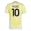 Men's YILDIZ #10 Juventus Save The Children Sponsor Away Soccer Jersey Shirt 2024/25 - Fan Version - Pro Jersey Shop