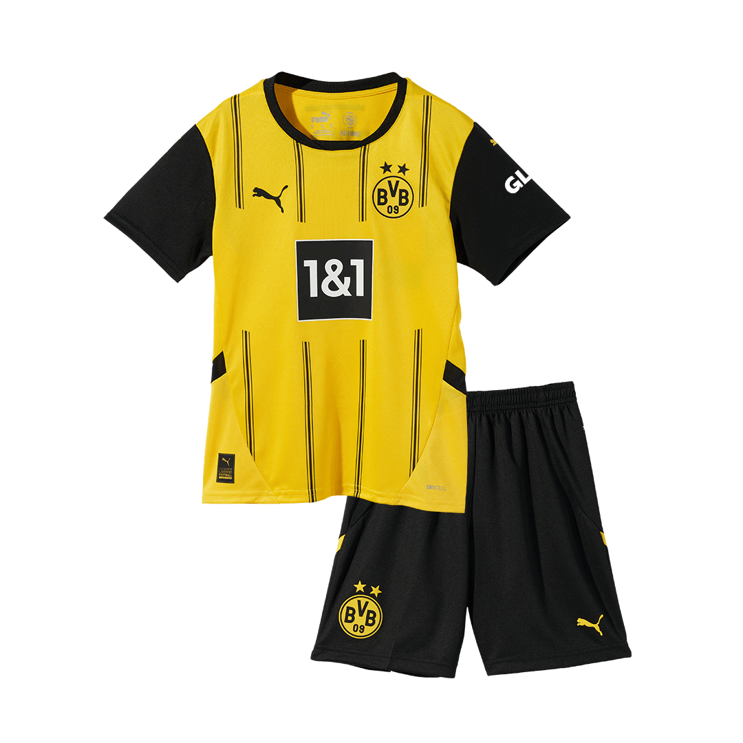 Kids Borussia Dortmund Home Soccer Jersey Kit (Jersey+Shorts) - Pro Jersey Shop