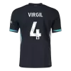 Men's Authentic VIRGIL #4 Liverpool Away Soccer Jersey Shirt 2024/25 - Player Version - Pro Jersey Shop