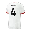 Men's Authentic VIRGIL #4 Liverpool Third Away Soccer Jersey Shirt 2024/25 - Player Version - Pro Jersey Shop