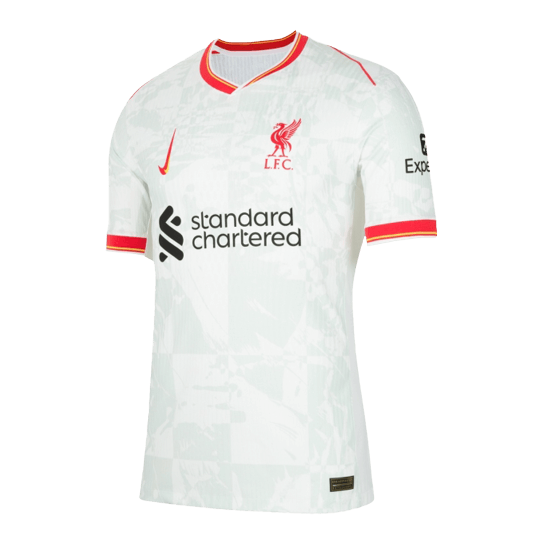 Men's Authentic VIRGIL #4 Liverpool Third Away Soccer Jersey Shirt - Player Version - Pro Jersey Shop