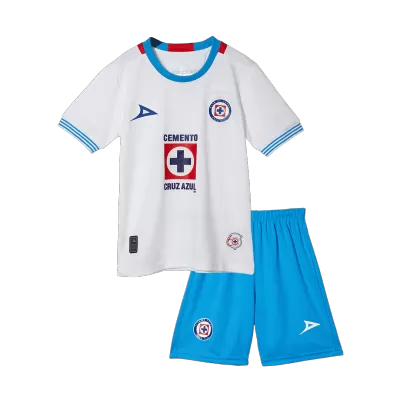 Kids Cruz Azul Away Soccer Jersey Kit (Jersey+Shorts) 2024/25 - Pro Jersey Shop