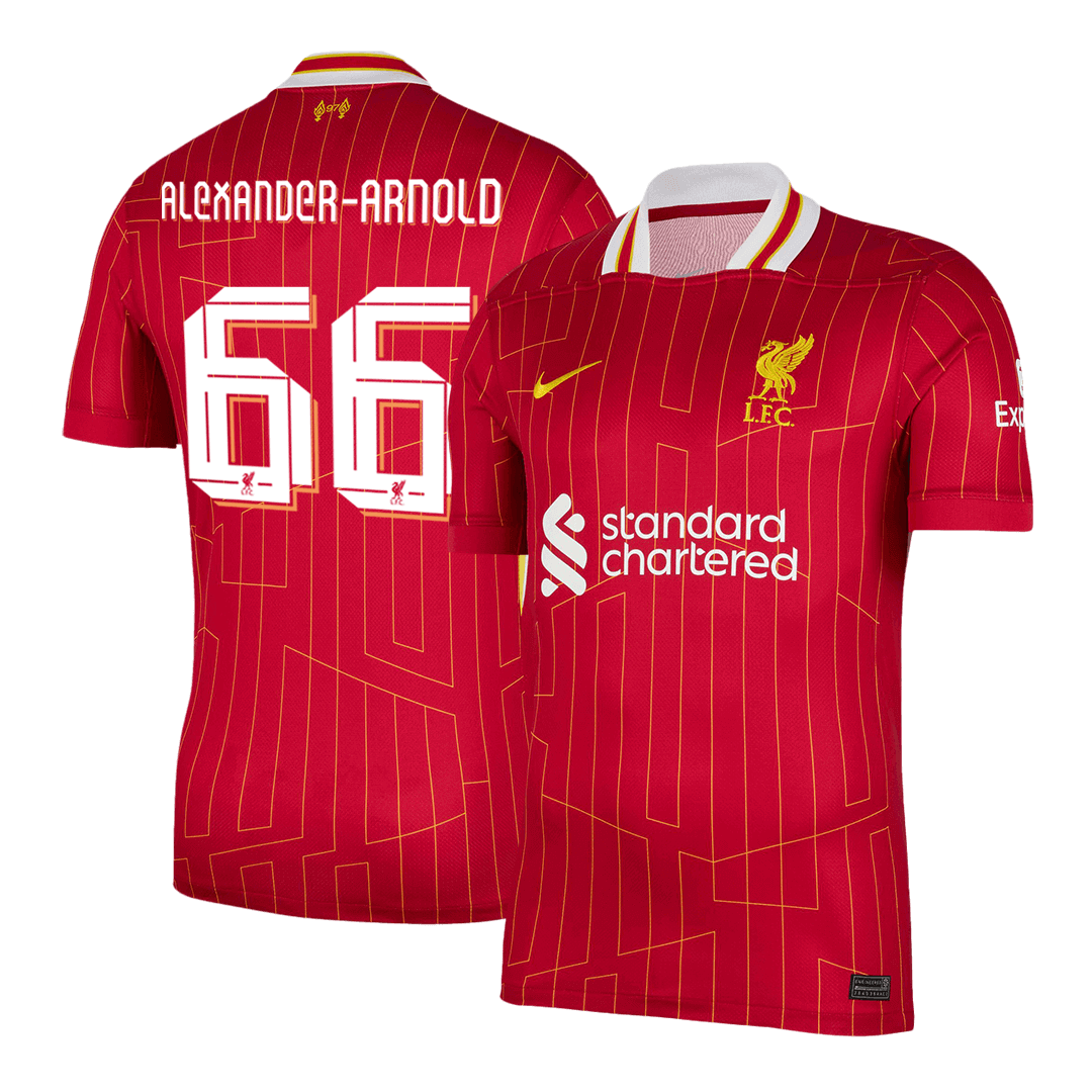 UCL Men's ALEXANDER-ARNOLD #66 Liverpool Home Soccer Jersey Shirt - Fan Version - Pro Jersey Shop