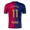 Premium Quality Men's RAPHINHA #11 Barcelona Home Soccer Jersey Shirt 2024/25 - Fan Version - Pro Jersey Shop