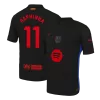 Men's Authentic RAPHINHA #11 Barcelona Away Soccer Jersey Shirt 2024/25 Spotify Logo Without Text- Player Version - Pro Jersey Shop