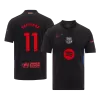 Men's RAPHINHA #11 Barcelona Away Soccer Jersey Shirt 2024/25 Spotify Logo Without Text- Fan Version - Pro Jersey Shop